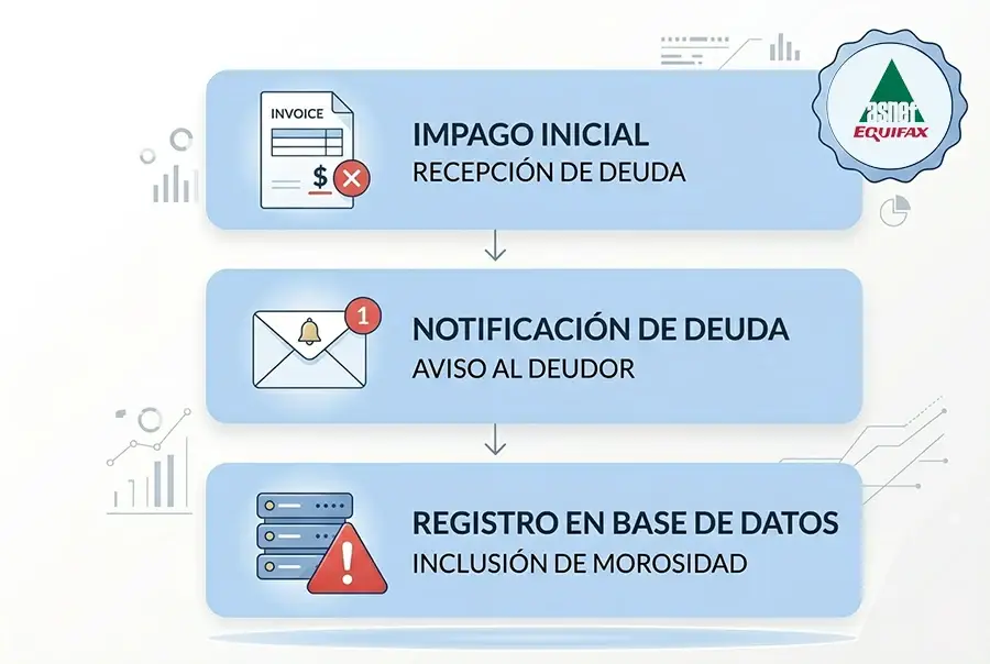 Representación visual de qué es el fichero ASNEF y para qué sirve